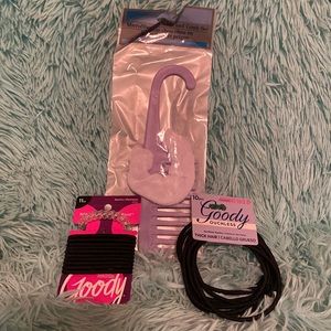 Comb set & goody hair elastics